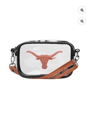 Texas Longhorns Clear Crossbody Bag